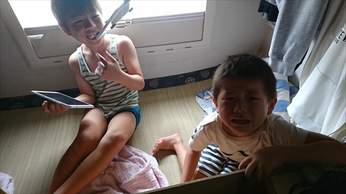 2日・台風で臨時休校！
